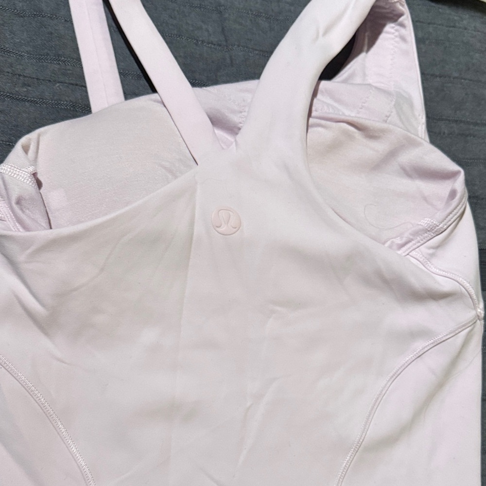 lululemon athletica Light Pink Tank Top